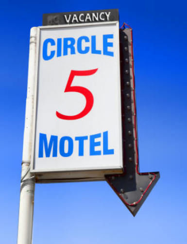 Circle 5 Motel Olds Luaran gambar